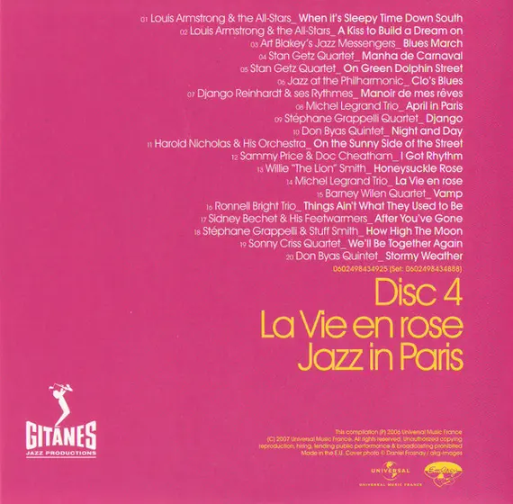 Various - Jazz in Paris - The 100's Most Beautiful Melodies-13
