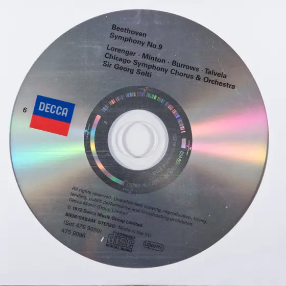 Ludwig van Beethoven - Chicago Symphony Orchestra, Georg Solti - The Symphonies-9