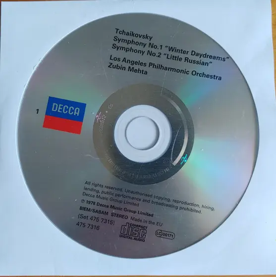 Pyotr Ilyich Tchaikovsky, Los Angeles Philharmonic Orchestra, Zubin Mehta - The Symphonies / Capriccio Italien, 1812 Overture, Romeo And Juliet, Marche Slave, Sleeping Beauty And Nutcracker Suites-15