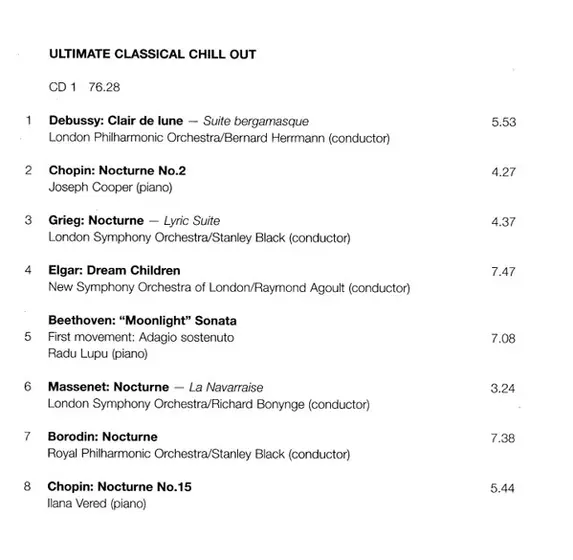 Various - Ultimate Classical Chill Out - The Essential Masterpieces-9
