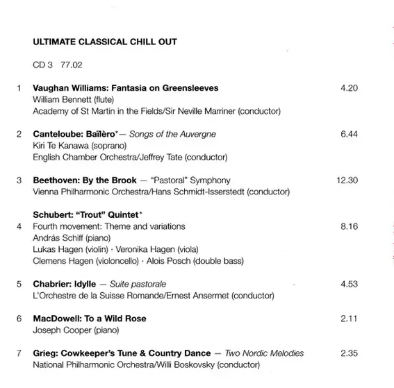 Various - Ultimate Classical Chill Out - The Essential Masterpieces-25