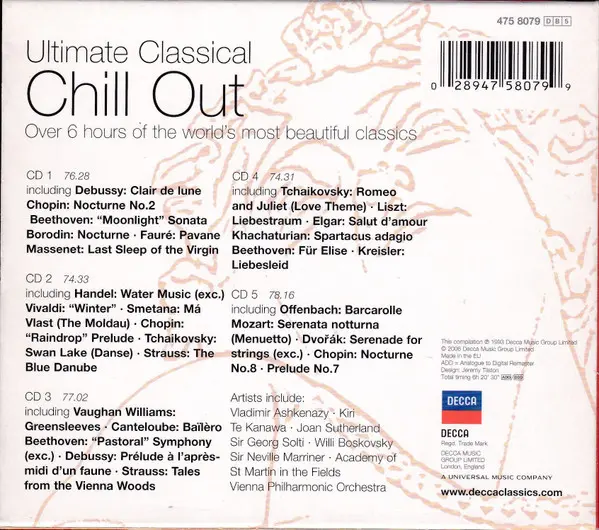 Various - Ultimate Classical Chill Out - The Essential Masterpieces-1