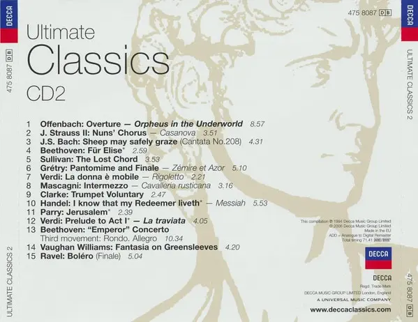 Various - Ultimate Classics-8