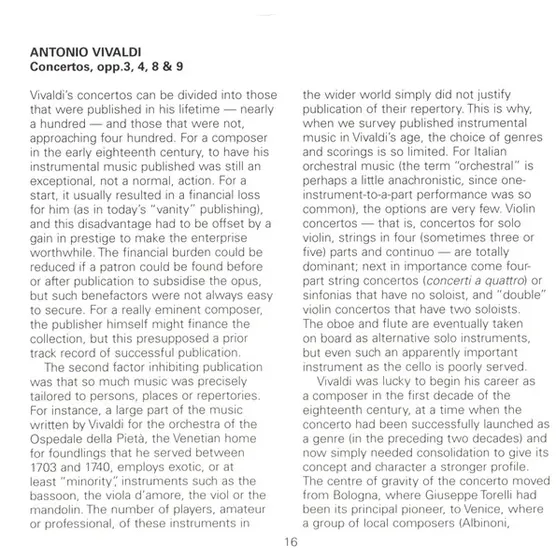 Antonio Vivaldi / The Academy Of Ancient Music, Christopher Hogwood - Concertos, Opp.3 ,4, 8 & 9: L'estro Armonico 🞄 La Stravaganza 🞄 Il Cimento Dell'armonia E Dell'invenzione 🞄 La Cetra-31