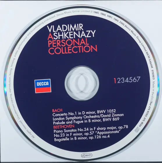 Vladimir Ashkenazy - A Personal Collection-4