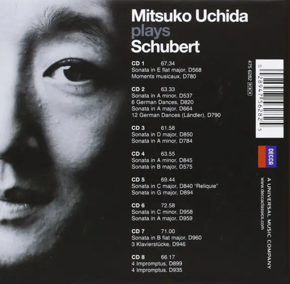 Franz Schubert, Mitsuko Uchida - Mitsuko Uchida Plays Schubert-1