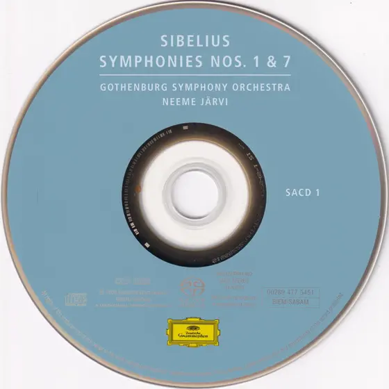 Jean Sibelius, Göteborgs Symfoniker, Neeme Järvi - The Symphonies-4
