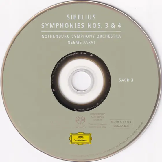 Jean Sibelius, Göteborgs Symfoniker, Neeme Järvi - The Symphonies-14