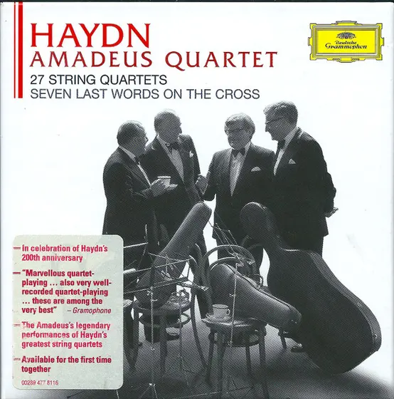 Joseph Haydn - Amadeus-Quartett - 27 String Quartets / Seven Last Words On The Cross-0