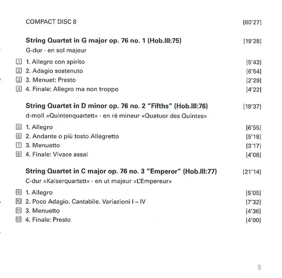 Joseph Haydn - Amadeus-Quartett - 27 String Quartets / Seven Last Words On The Cross-53
