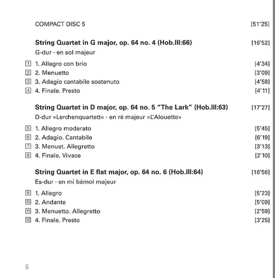 Joseph Haydn - Amadeus-Quartett - 27 String Quartets / Seven Last Words On The Cross-50
