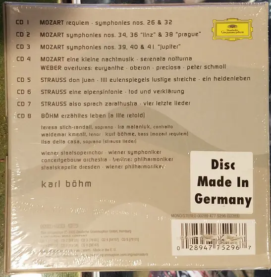 Karl Böhm - Mozart and Strauss-2