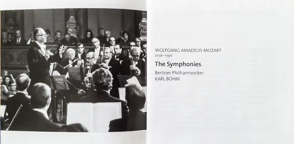 Karl Böhm, Wolfgang Amadeus Mozart, Berliner Philharmoniker - The Symphonies-7