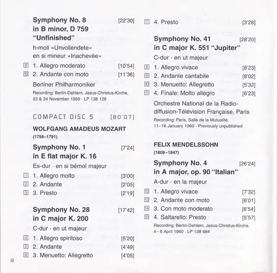Lorin Maazel, Berliner Philharmoniker - Complete Early Berlin Philharmonic Recordings 1957 – 1962-23