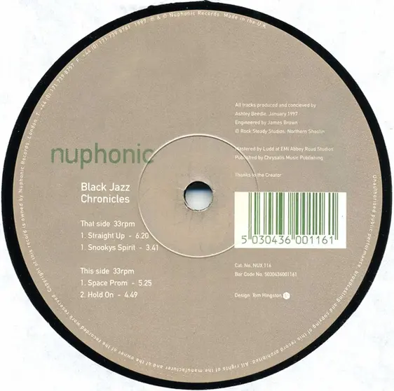 Black Jazz Chronicles - Black Jazz Chronicles-0