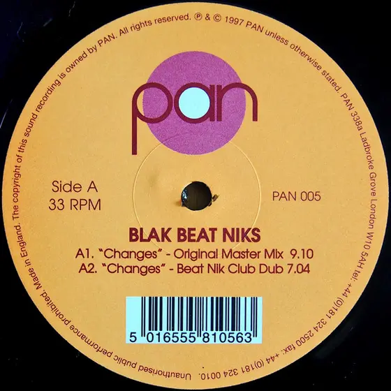 Blak Beat Niks - Changes / Ooohhh-0