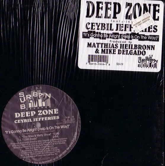 Deep Zone Featuring Ceybil Jefferies - It's Gonna Be Alright (Help Is On The Way)-2