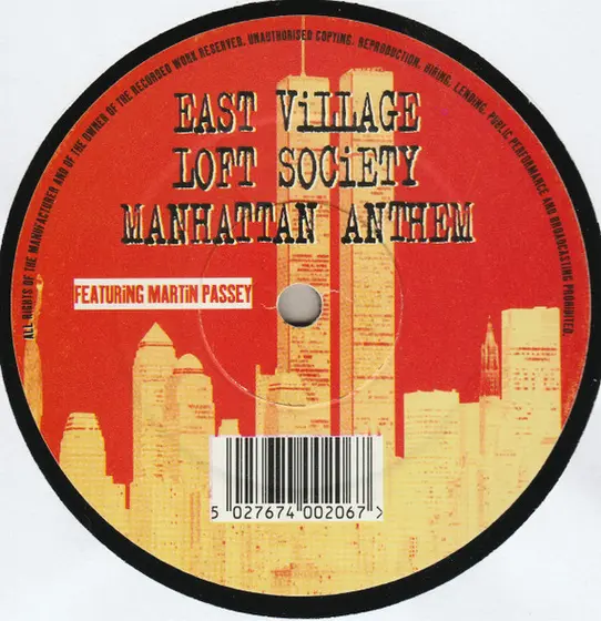 The East Village Loft Society - Manhattan Anthem-1