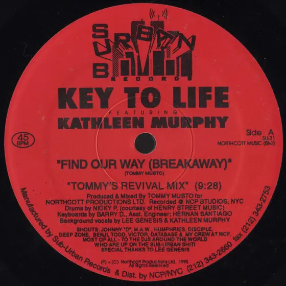 Key To Life Featuring Kathleen Murphy - Find Our Way (Breakaway)-0