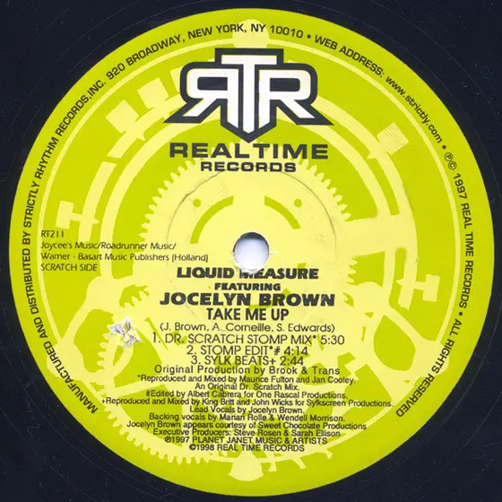 Liquid Measure Featuring Jocelyn Brown - Take Me Up-1