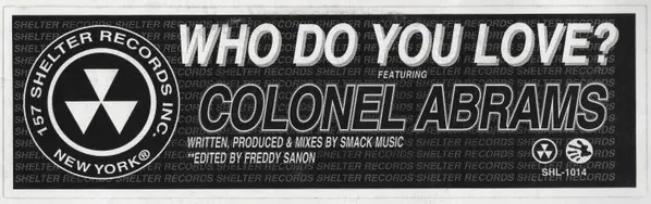 Mental Instrum Presents Colonel Abrams - Who Do You Love?-3