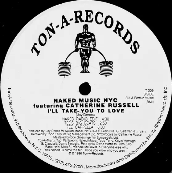 Naked Music NYC Featuring Catherine Russell - I'll Take You To Love (The Todd Terry Mixes)-2