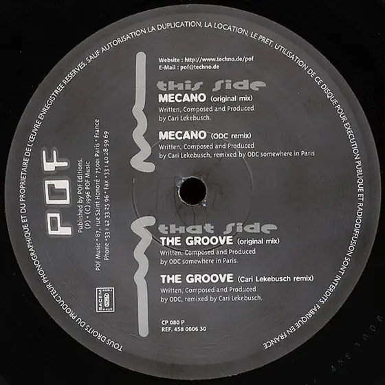 ODC vs. Cari Lekebusch - And From The Groove Came A Groove Of All Grooves...-1