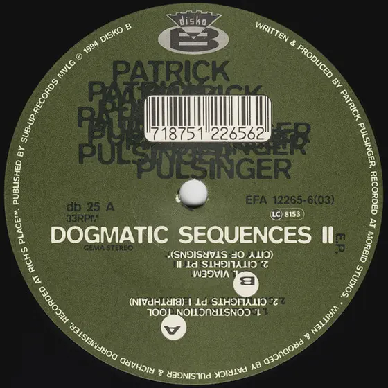 Patrick Pulsinger - Dogmatic Sequences II-0