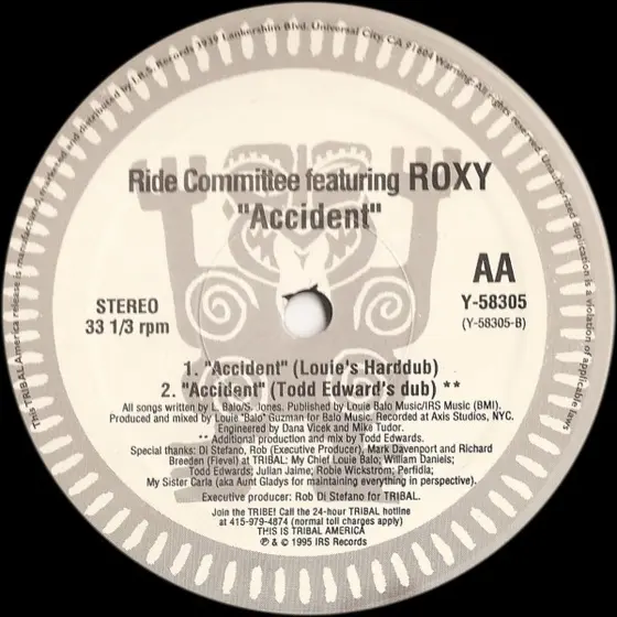 The Ride Committee Featuring Roxy - Accident-0