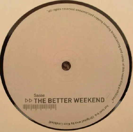 Sasse - The Better Weekend-0
