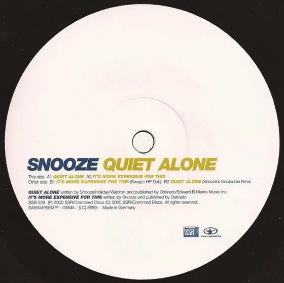 Snooze - Quiet Alone-2