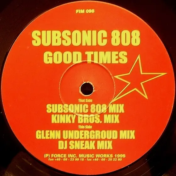 Subsonic 808 - Good Times-0