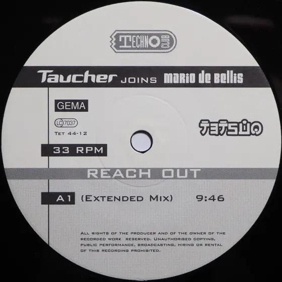 Taucher Joins Mario De Bellis - Reach Out-2