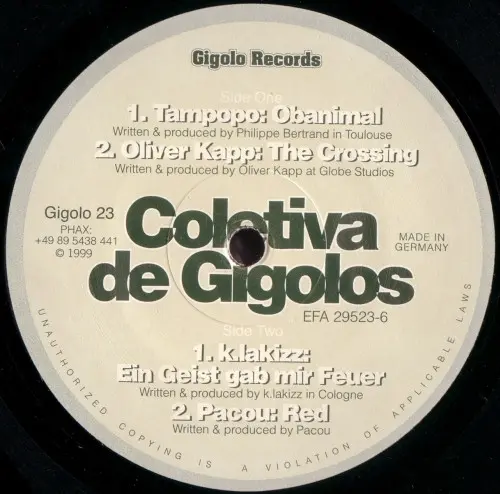 Various - Coletiva De Gigolos-0