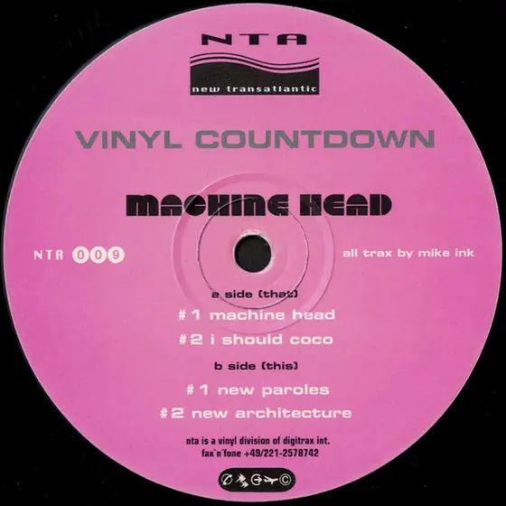 Vinyl Countdown - Machine Head-1