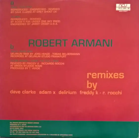 Robert Armani - Remixes-1
