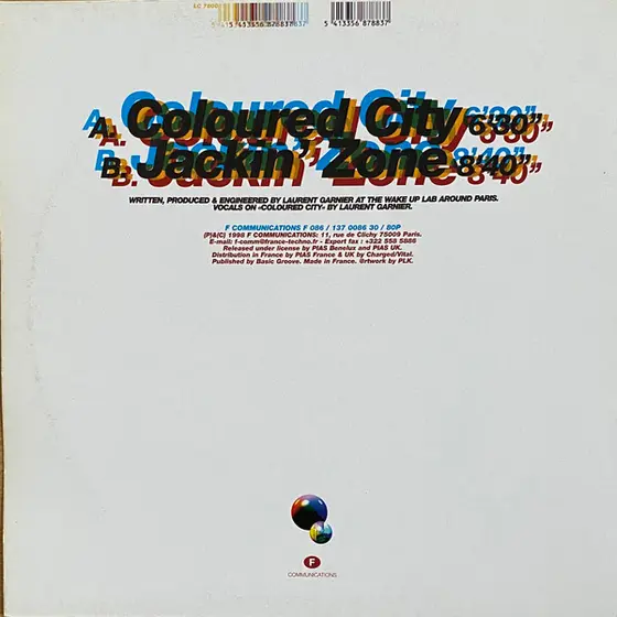 Laurent Garnier - Coloured City-1