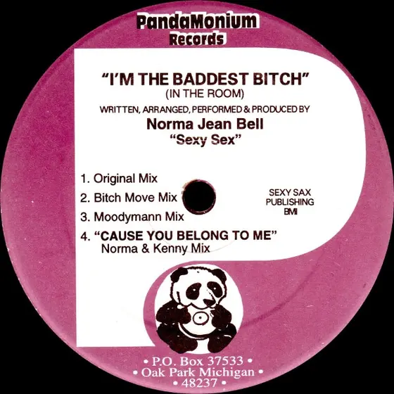 Norma Jean Bell - I'm The Baddest Bitch (In The Room)-0