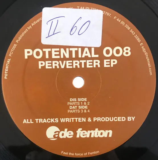 Ade Fenton - Perverter EP-1