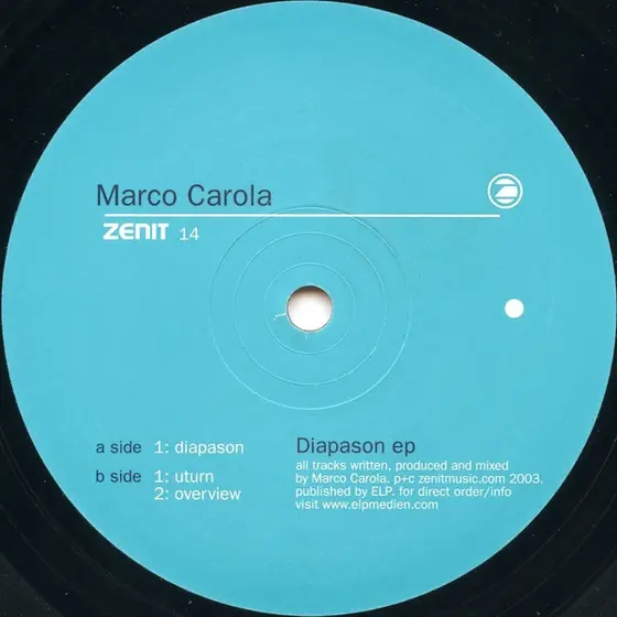 Marco Carola - Diapason EP-2