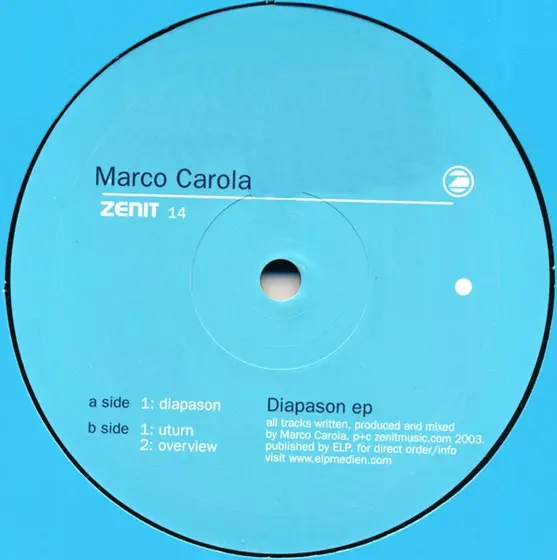 Marco Carola - Diapason EP-4