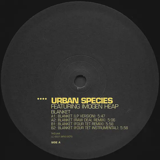 Urban Species Featuring Imogen Heap - Blanket-2
