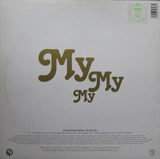 Armand Van Helden - My My My-1