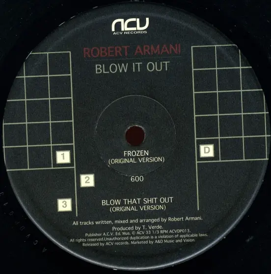 Robert Armani - Blow It Out-0
