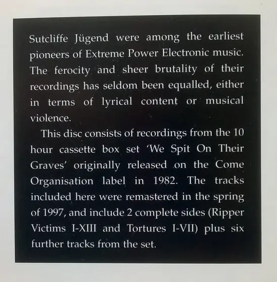 Sutcliffe Jugend - We Spit On Their Graves-2