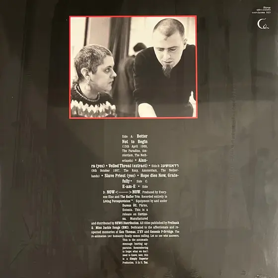 Genesis P-Orridge & The Hafler Trio - Dream Less Suite-1
