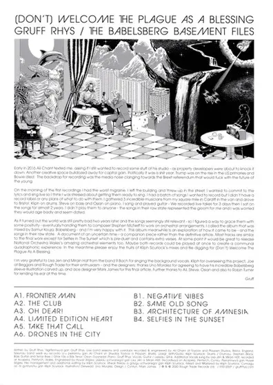 Gruff Rhys - (Don't) Welcome The Plague As A Blessing / The Babelsberg Basement Files-6