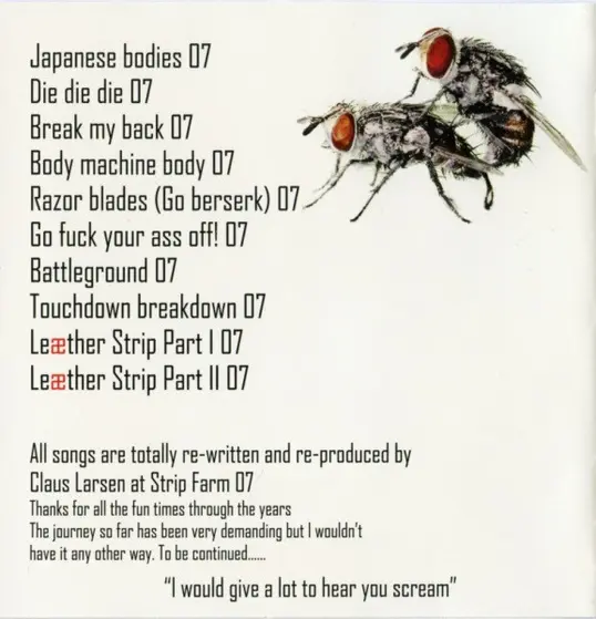 Leæther Strip - Retention No. 1-7