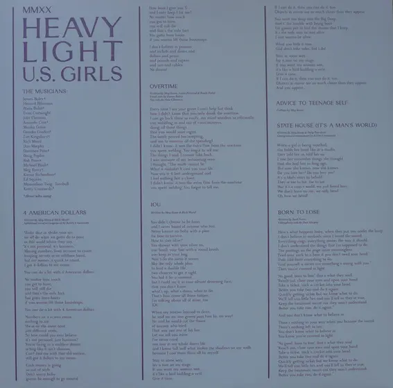 U.S. Girls - Heavy Light-3