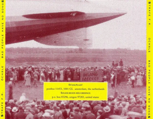 Strafe Für Rebellion - Öchsle (Bad People Have No Songs)-1